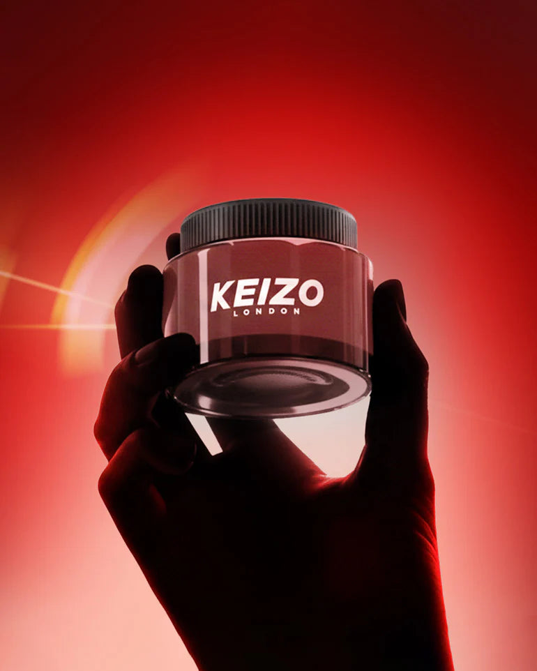 Best Gel Car Perfume – Keizo Ancient Rose Tea 60g (Long-Lasting Premium Car Freshener)