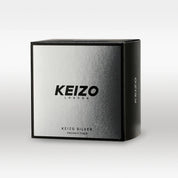 Spill proof luxury car air freshener Keizo Silver for fresh car interior